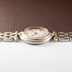 Cartier Panthère Ronde Vendôme Gold Steel Two Row Ref. 183964 from 1991 Full Set