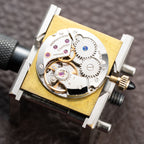 Cartier Tank “Pallisandre de Rio” “Tank Wood” Mohogany Full Set Box Papers Ref 20611 from 1977