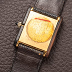 Cartier Tank “Pallisandre de Rio” “Tank Wood” Mohogany Full Set Box Papers Ref 20611 from 1977