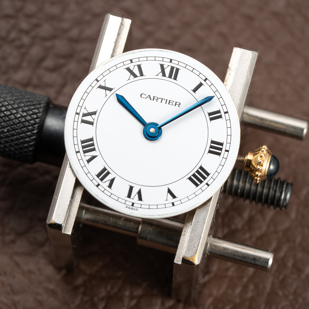 Cartier Riviera “Paris” Dial 18K Yellow Gold Ref. 78248 from 1970s