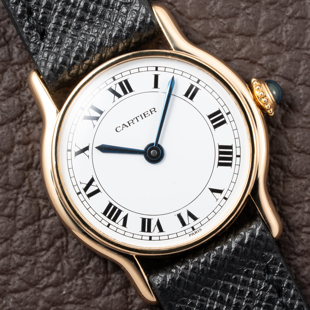 Cartier Riviera “Paris” Dial 18K Yellow Gold Ref. 78248 from 1970s