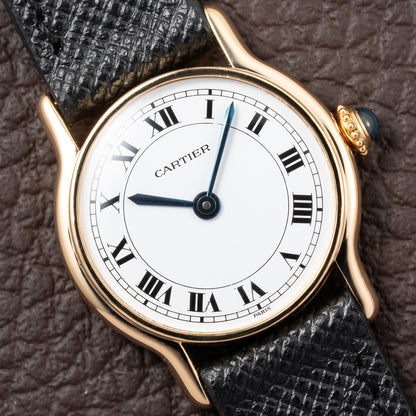 Cartier Riviera “Paris” Dial 18K Yellow Gold Ref. 78248 from 1970s