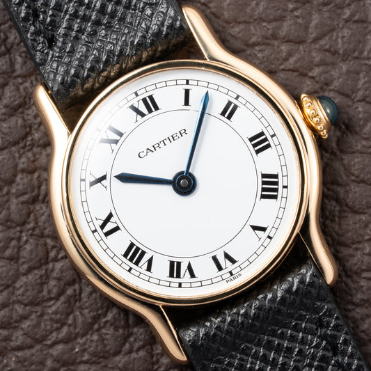 Cartier Riviera “Paris” Dial 18K Yellow Gold Ref. 78248 from 1970s