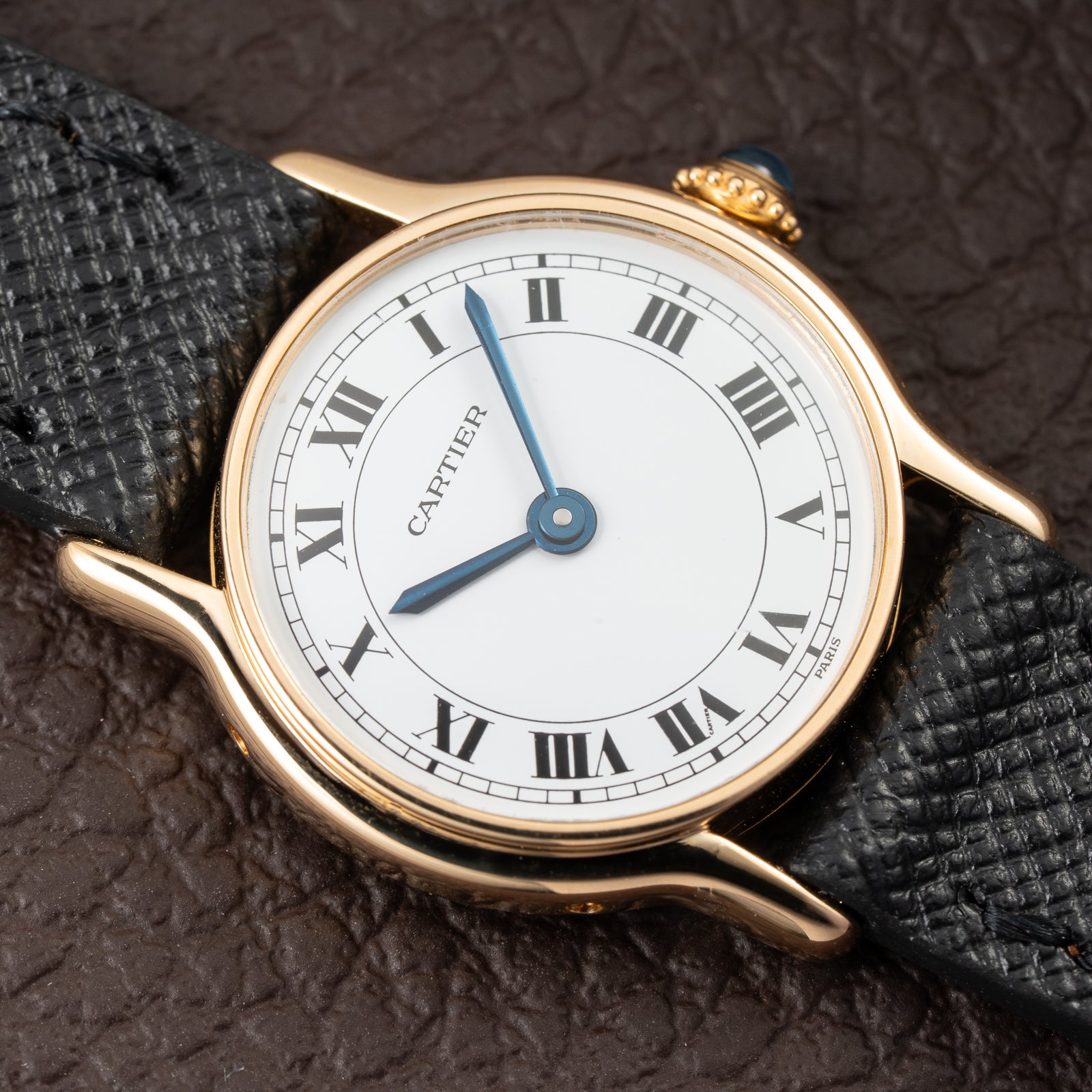 Cartier Riviera “Paris” Dial 18K Yellow Gold Ref. 78248 from 1970s