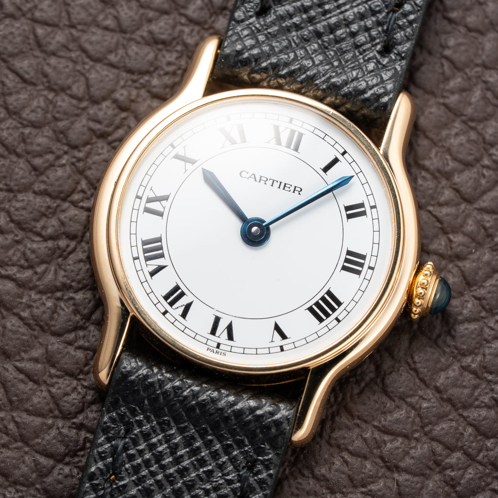 Cartier Riviera “Paris” Dial 18K Yellow Gold Ref. 78248 from 1970s
