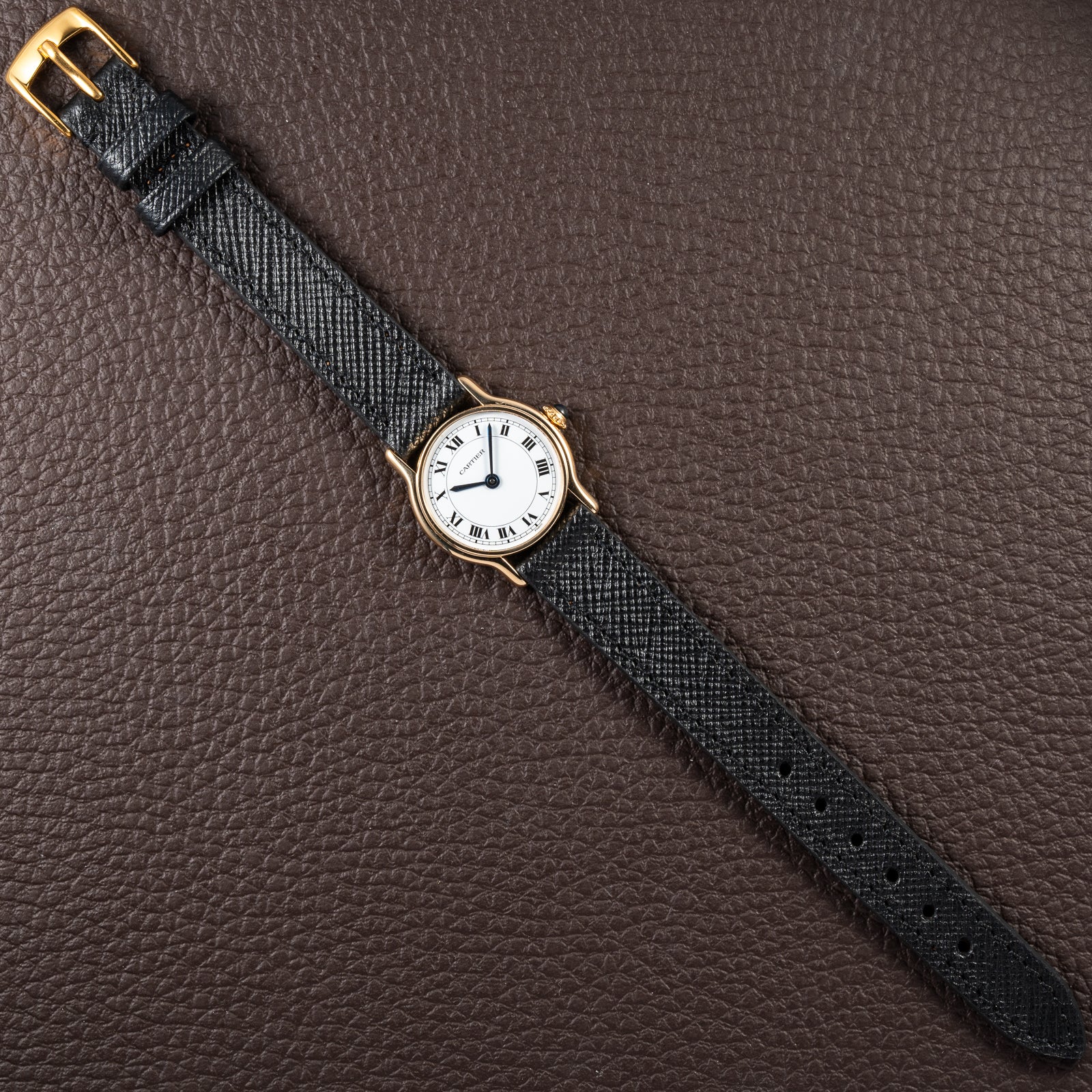 Cartier Riviera “Paris” Dial 18K Yellow Gold Ref. 78248 from 1970s