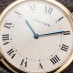 Cartier Ronde Louis Guilloché Dial 18K Yellow Gold Ref. 09001 from 1990s