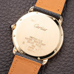 Cartier Ronde Louis Guilloché Dial 18K Yellow Gold Ref. 09001 from 1990s