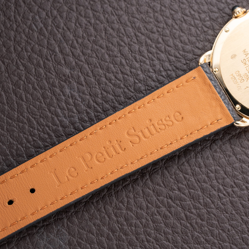 Cartier Ronde Louis Guilloché Dial 18K Yellow Gold Ref. 09001 from 1990s