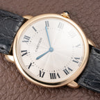 Cartier Ronde Louis Guilloché Dial 18K Yellow Gold Ref. 09001 from 2000s
