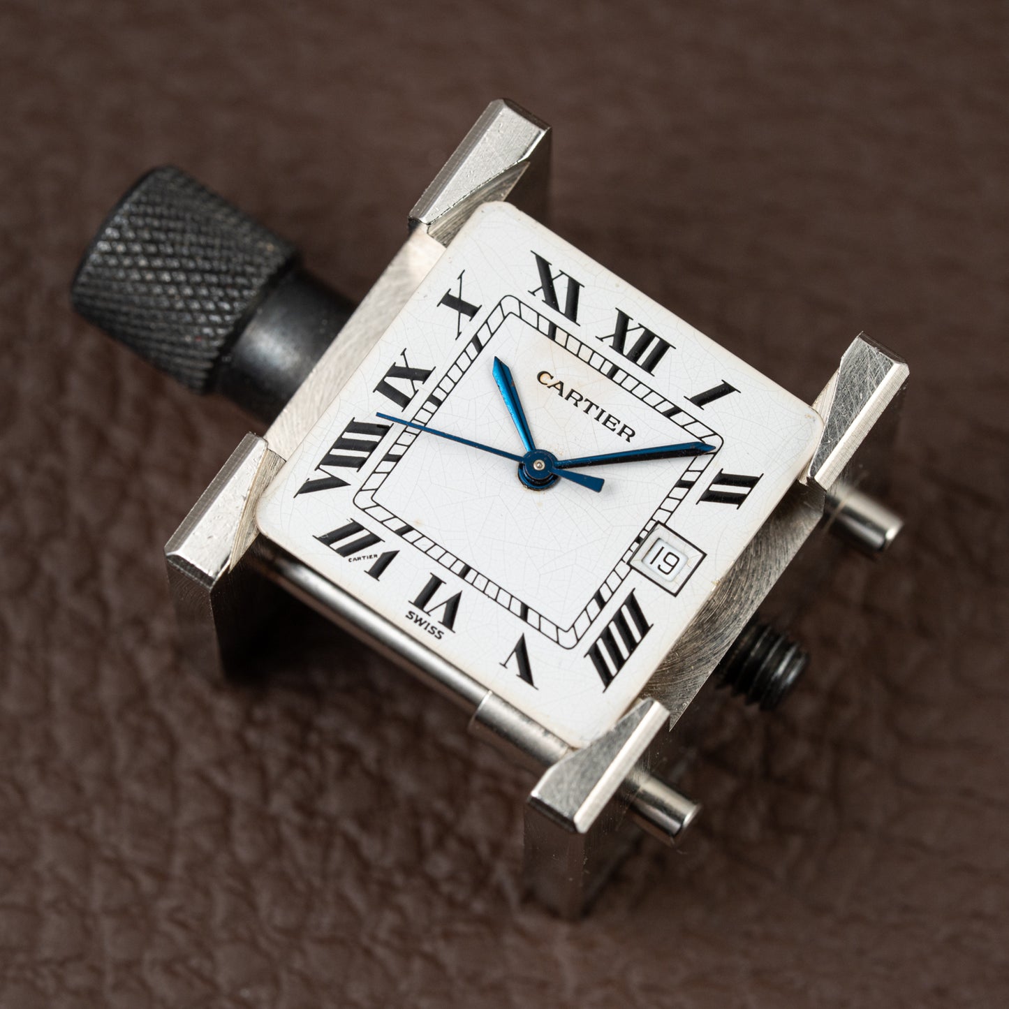 Cartier Santos Carrée Automatic Ref. 2961 Gold/Steel