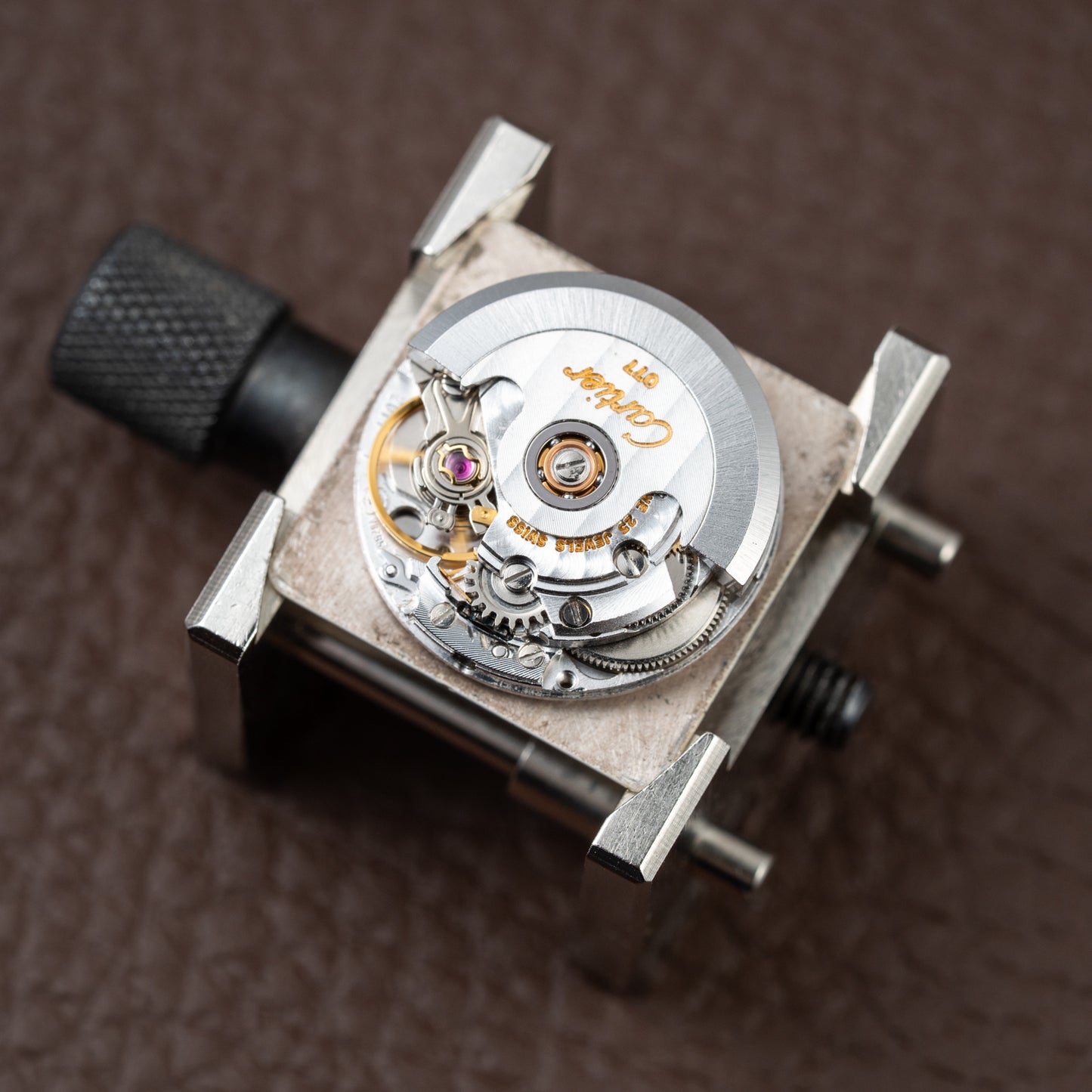 Cartier Santos Carrée Automatic Ref. 2961 Gold/Steel
