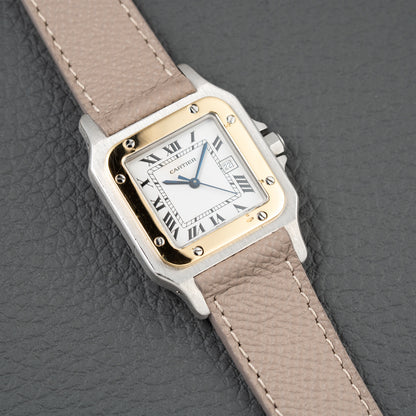 Cartier Santos Carrée Automatic Ref. 2961 Gold/Steel