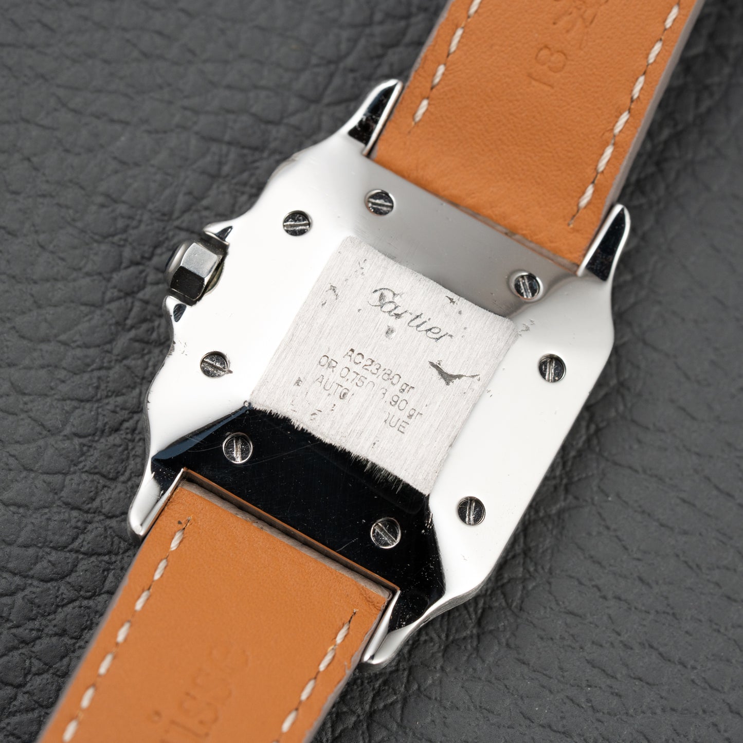 Cartier Santos Carrée Automatic Ref. 2961 Gold/Steel