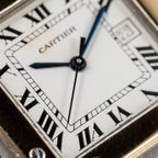 Cartier Santos Carrée Automatic Ref. 2961 Gold/Steel