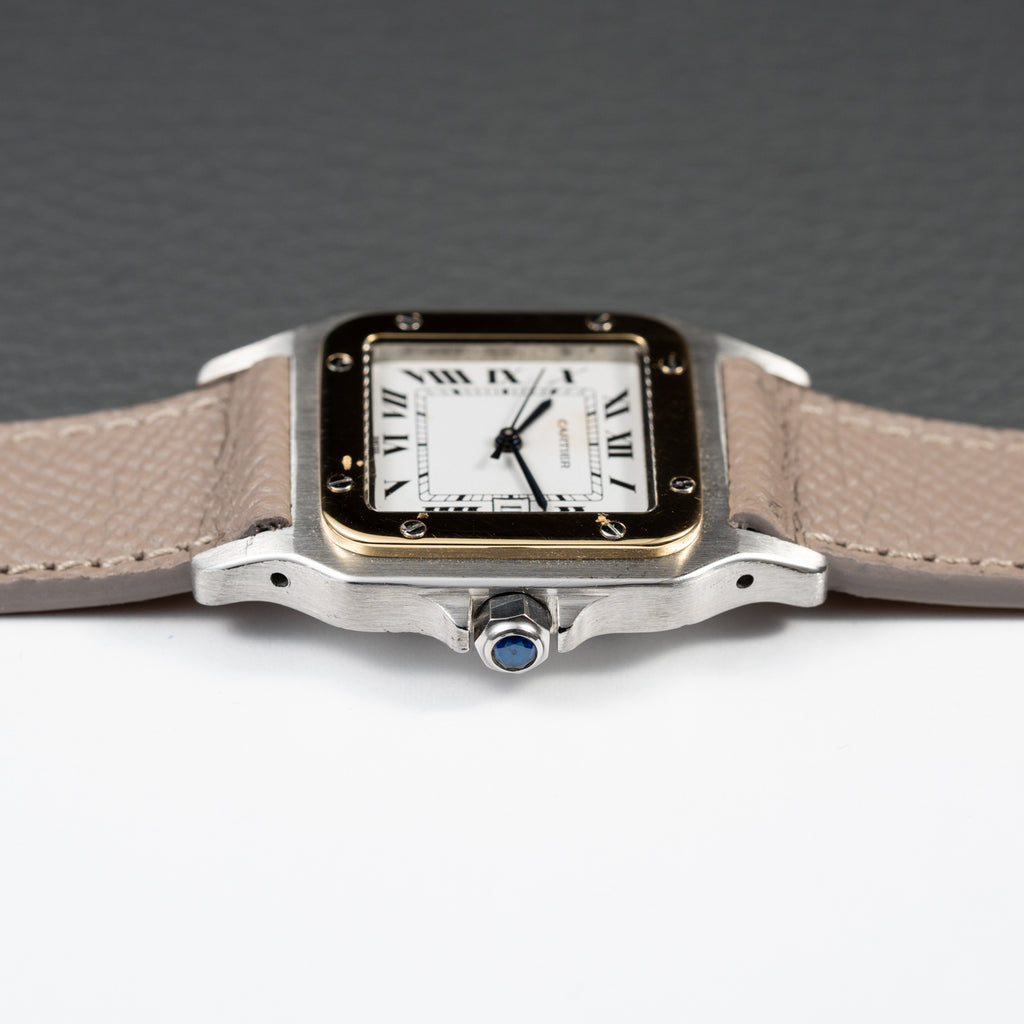 Cartier Santos Carrée Automatic Ref. 2961 Gold/Steel