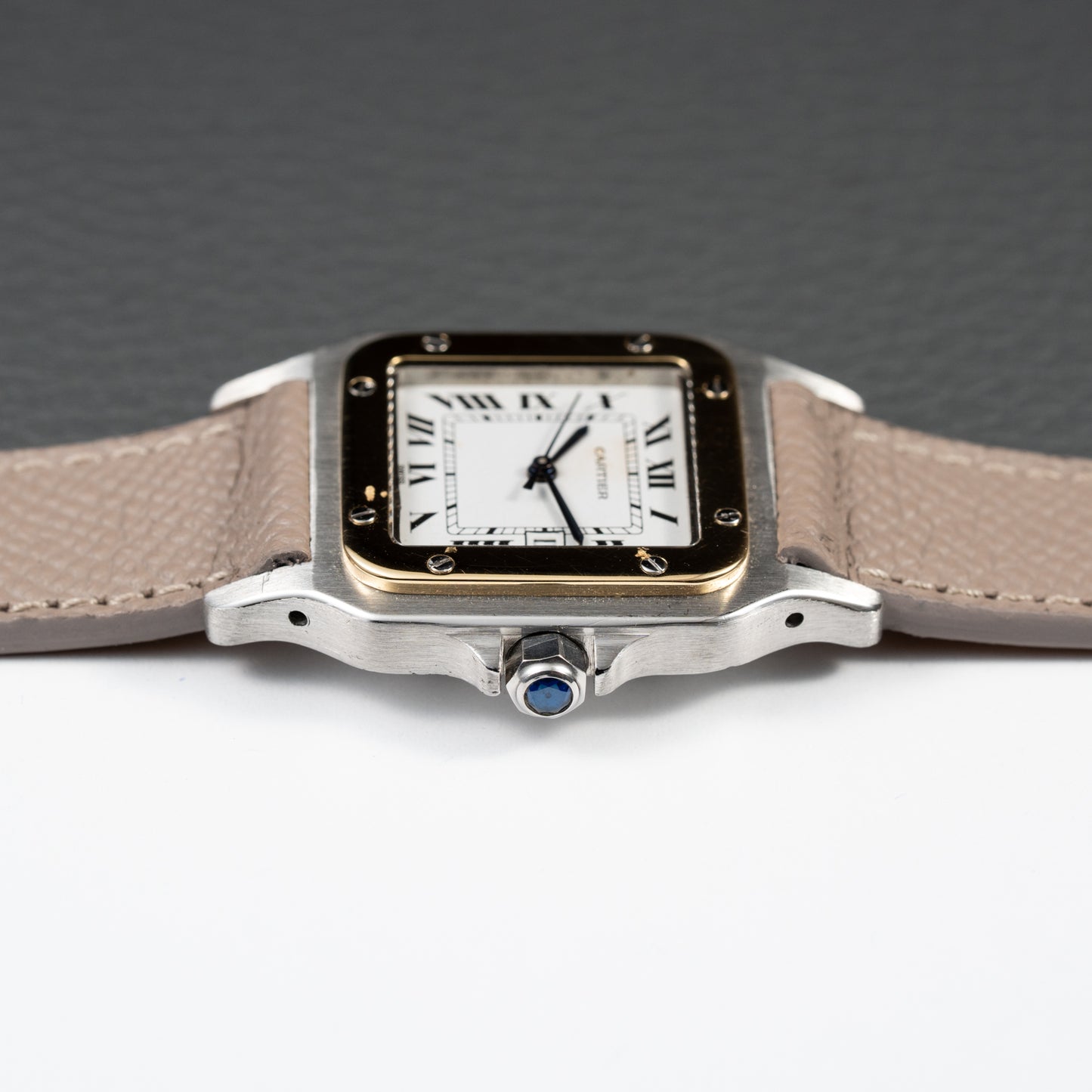 Cartier Santos Carrée Automatic Ref. 2961 Gold/Steel