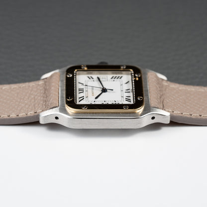 Cartier Santos Carrée Automatic Ref. 2961 Gold/Steel