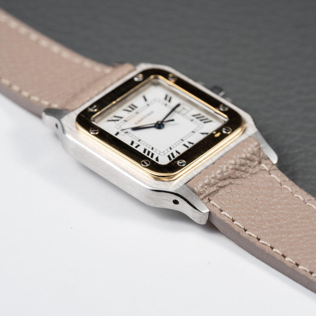 Cartier Santos Carrée Automatic Ref. 2961 Gold/Steel