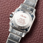 Cartier Santos Automatic Gold Steel PM 1990s Ref. 0902