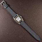 Cartier Santos Carrée Automatic Gold/Steel GM LM Ref. 2961 from 1980s