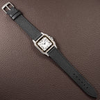 Cartier Santos Carrée Automatic Gold/Steel GM LM Ref. 2961 from 1980s
