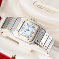 Cartier Santos Carrée Automatic Full Set from 1987 Ref. 2961