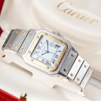 Cartier Santos Carrée Automatic Full Set from 1987 Ref. 2961