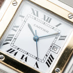 Cartier Santos Carrée Automatic Full Set from 1987 Ref. 2961