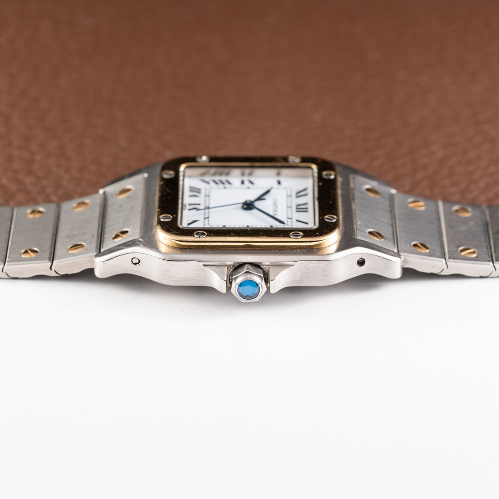Cartier Santos Carrée Automatic Full Set from 1987 Ref. 2961