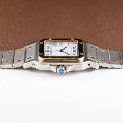 Cartier Santos Carrée Automatic Full Set from 1987 Ref. 2961