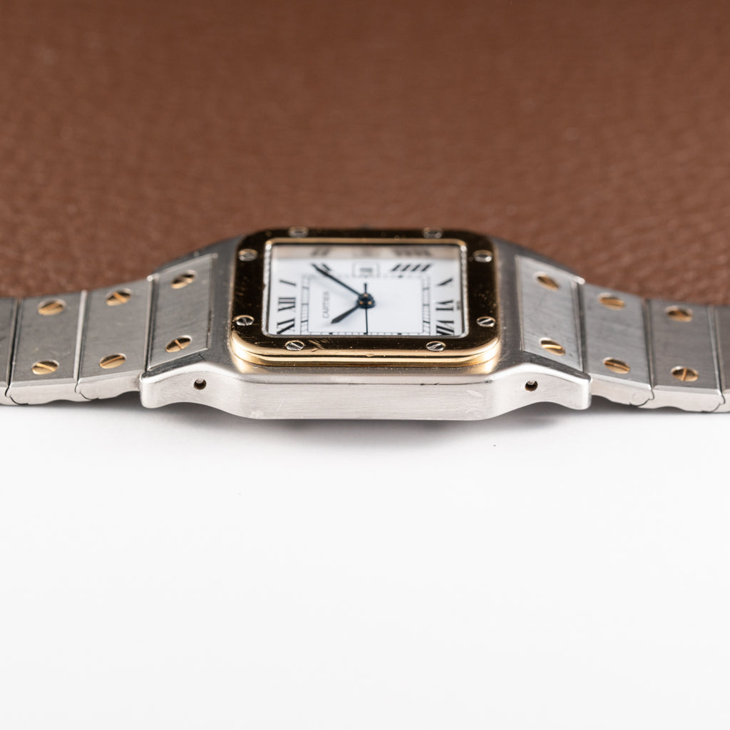 Cartier Santos Carrée Automatic Full Set from 1987 Ref. 2961