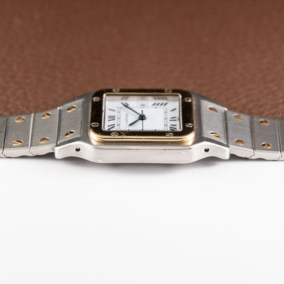 Cartier Santos Carrée Automatic Full Set from 1987 Ref. 2961