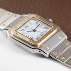 Cartier Santos Carrée Automatic Full Set from 1987 Ref. 2961