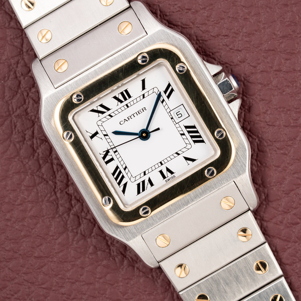 Cartier Santos Carrée Automatic Ref. 2961 Full Set from 1981