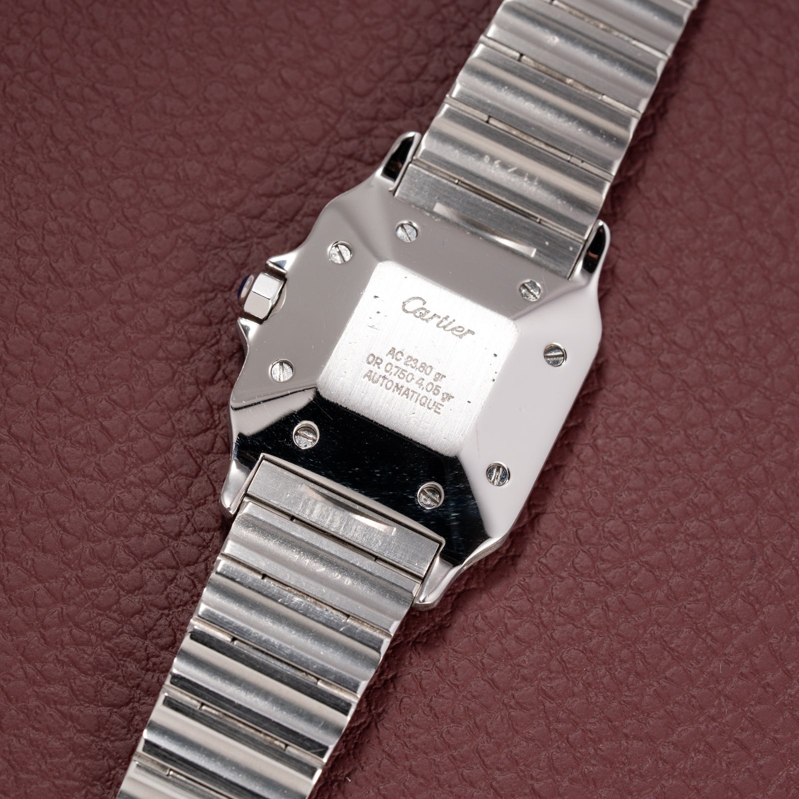 Cartier Santos Carrée Automatic Ref. 2961 Full Set from 1981