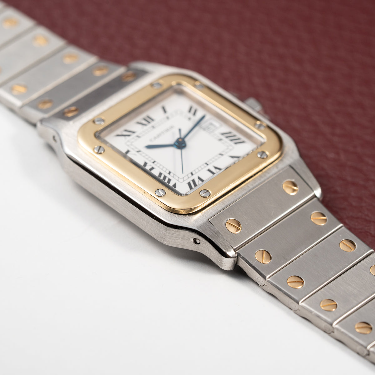 Cartier Santos Carrée Automatic Ref. 2961 Full Set from 1981