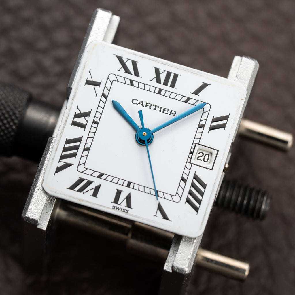 Cartier Santos Carrée GM Gold & Steel Ref. 2961 Full Set 1987