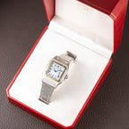Cartier Santos Carrée GM Gold & Steel Ref. 2961 Full Set 1987