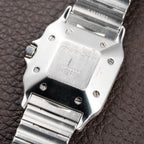 Cartier Santos Carrée GM Gold & Steel Ref. 2961 Full Set 1987