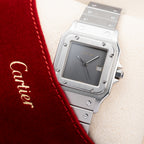 Cartier Santos Carrée Ghost 'Swiss' Only Grey Dial w/ Cartier Service 2026 Ref. 2960 from 1980s