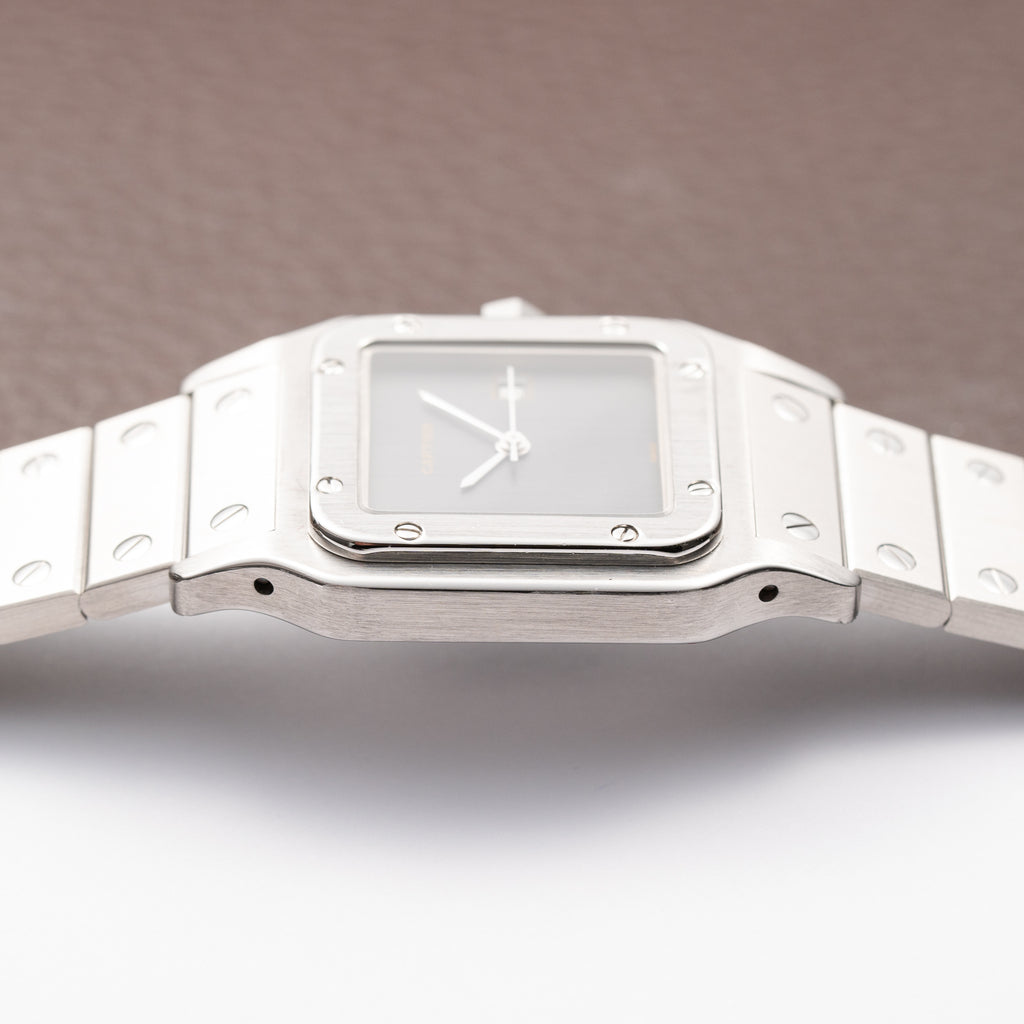 Cartier Santos Carrée Ghost 'Swiss' Only Grey Dial w/ Cartier Service 2026 Ref. 2960 from 1980s