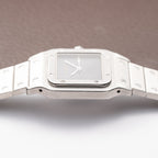 Cartier Santos Carrée Ghost 'Swiss' Only Grey Dial w/ Cartier Service 2026 Ref. 2960 from 1980s