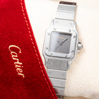 Cartier Santos Carrée “Ghost” PM Grey Dial Automatic Cartier Service 2026 Ref. 0901