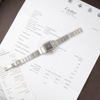 Cartier Santos Carrée “Ghost” PM Grey Dial Automatic Cartier Service 2026 Ref. 0901