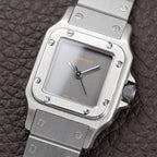 Cartier Santos Carrée “Ghost” PM Grey Dial Automatic Cartier Service 2026 Ref. 0901