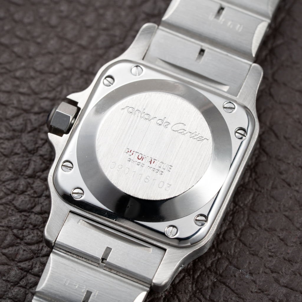 Cartier Santos Carrée “Ghost” PM Grey Dial Automatic Cartier Service 2026 Ref. 0901