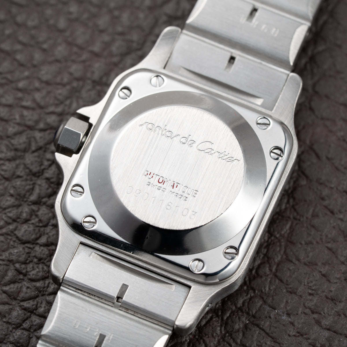 Cartier Santos Carrée “Ghost” PM Grey Dial Automatic Cartier Service 2026 Ref. 0901