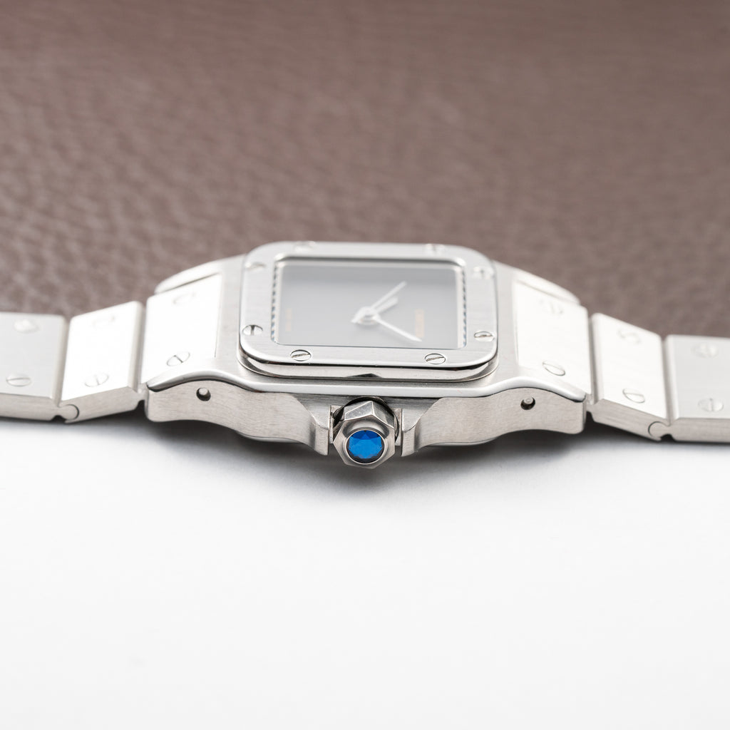 Cartier Santos Carrée “Ghost” PM Grey Dial Automatic Cartier Service 2026 Ref. 0901