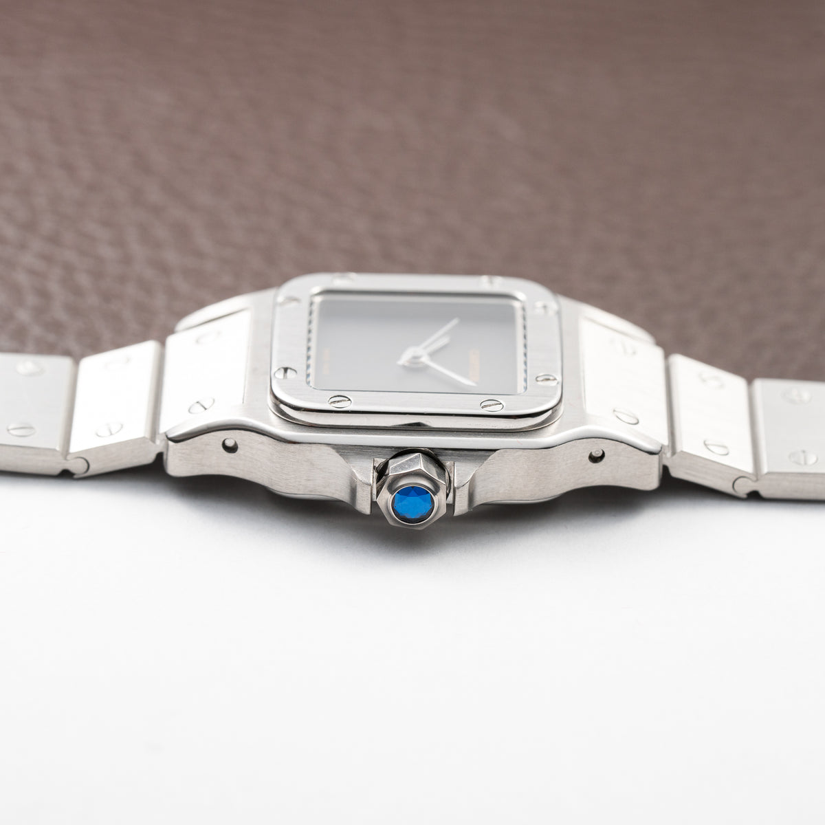 Cartier Santos Carrée “Ghost” PM Grey Dial Automatic Cartier Service 2026 Ref. 0901